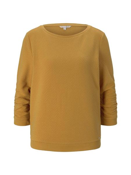 structured sweat - 10410/Indian Spice Yellow