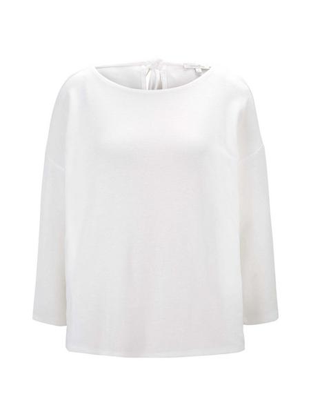 structured tee - 10332/Off White