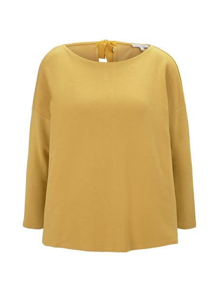 structured tee - 10410/Indian Spice Yellow