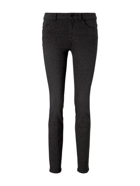 Tom Tailor Alexa slim printed - 24691/dark grey le