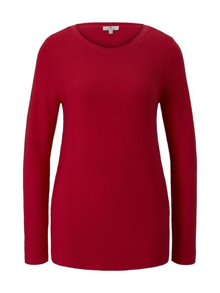 sweater new ottoman - 11025/Strong Red