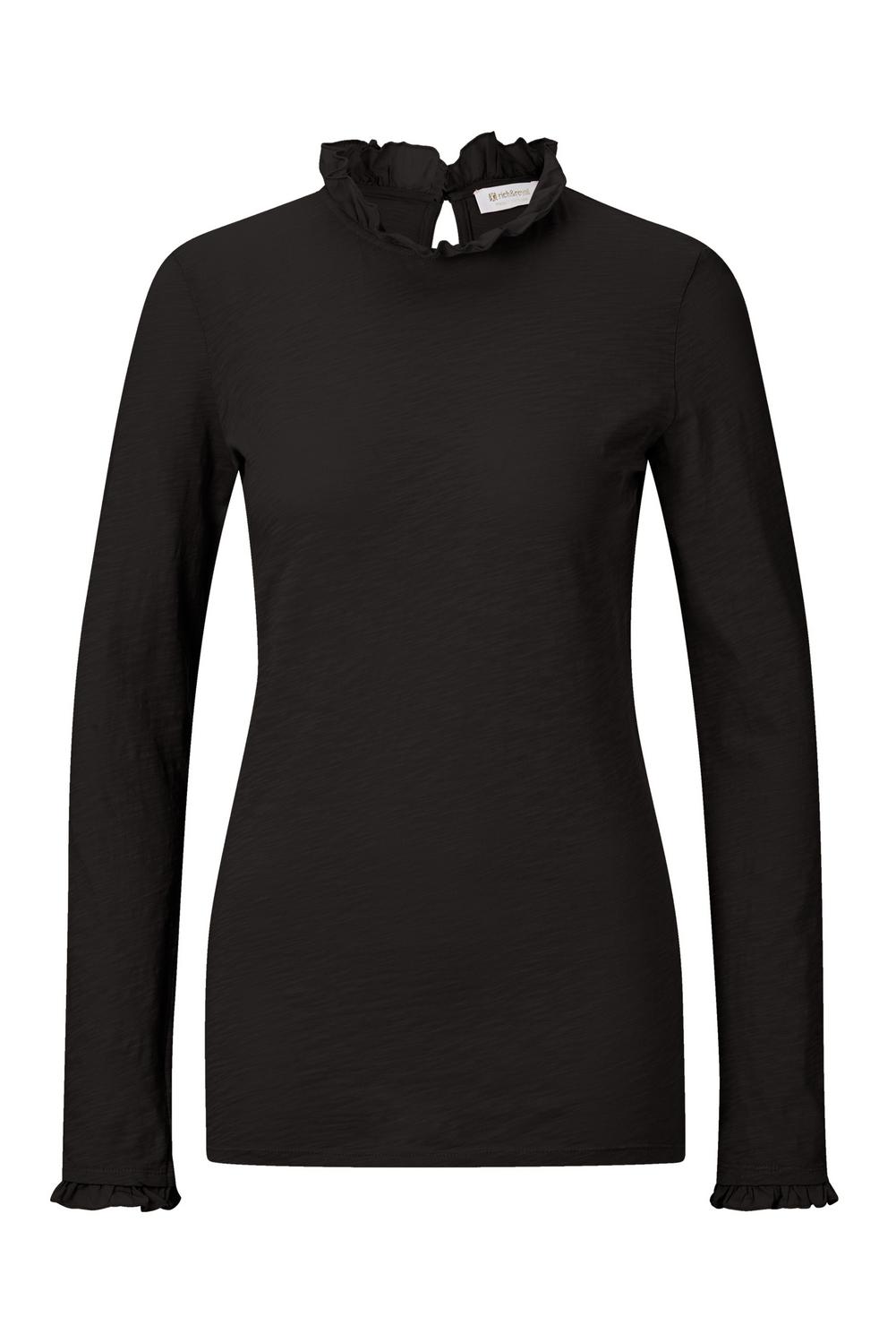 Organic Slub Frill Longsleeve female