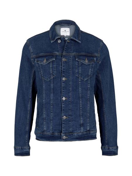 trucker denim jacket - 10281/mid stone wash denim
