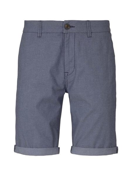 chino shorts yarn dyed - 24951/blue white diamond