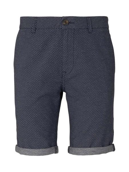 chino shorts yarn dyed - 26348/navy white minimal