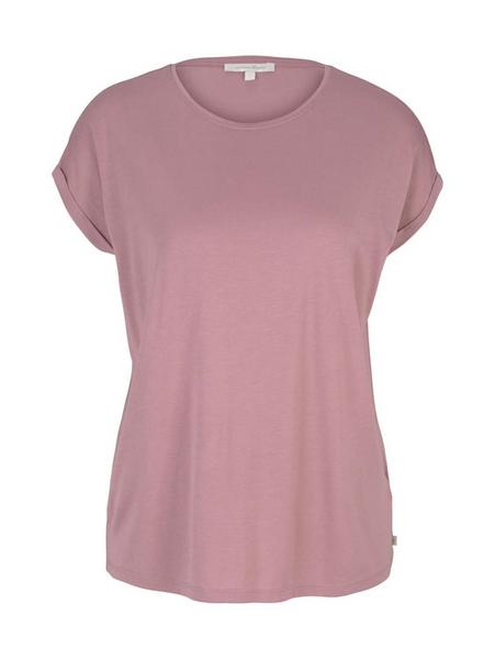 fluent basic tee - 25901/cozy rose