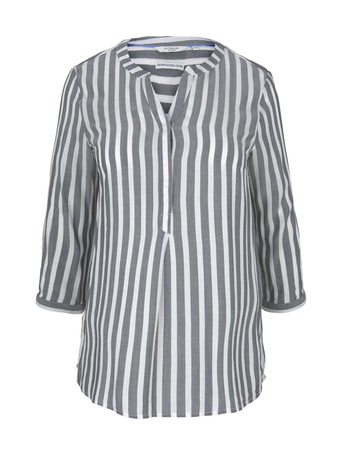 Blouse striped female
