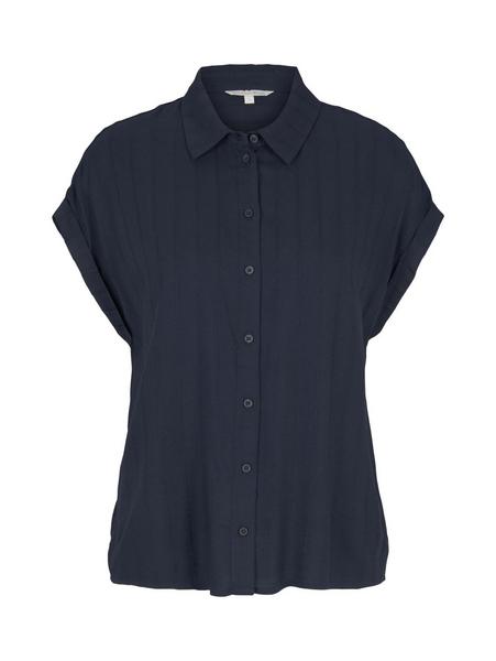 structure stripe shirt - 10668/Sky Captain Blue