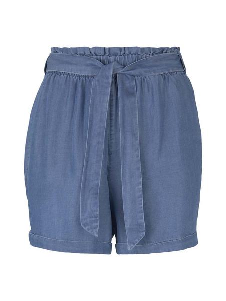 Indigo soft relaxed shorts - 10118/Used Light Ston