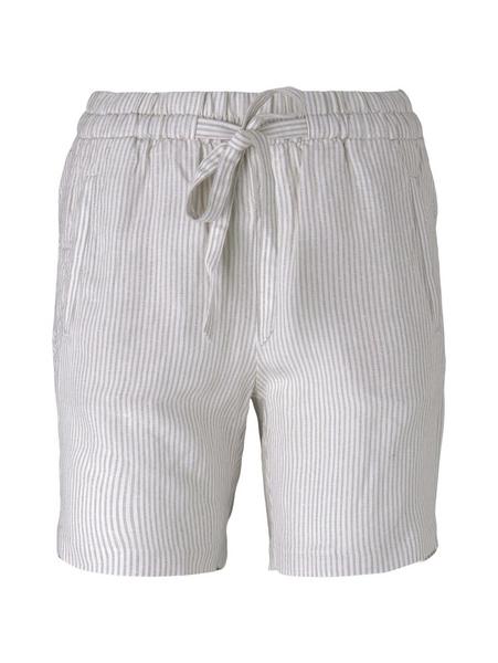 linen bermuda