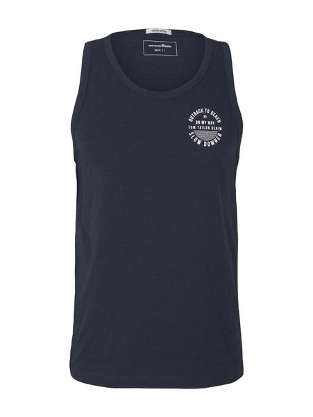 tanktop with print - 10668/Sky Captain Blue