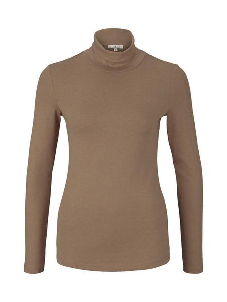 T-shirt roll neck
