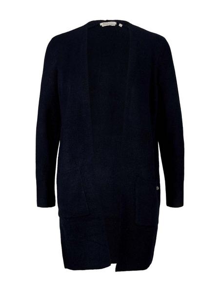 cozy long cardigan - 10668/Sky Captain Blue