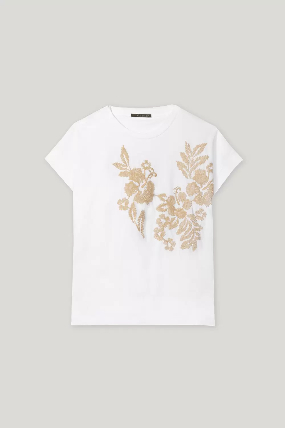 T-Shirt mit Stickerei female
