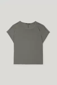 Shirt aus Seiden-Mix