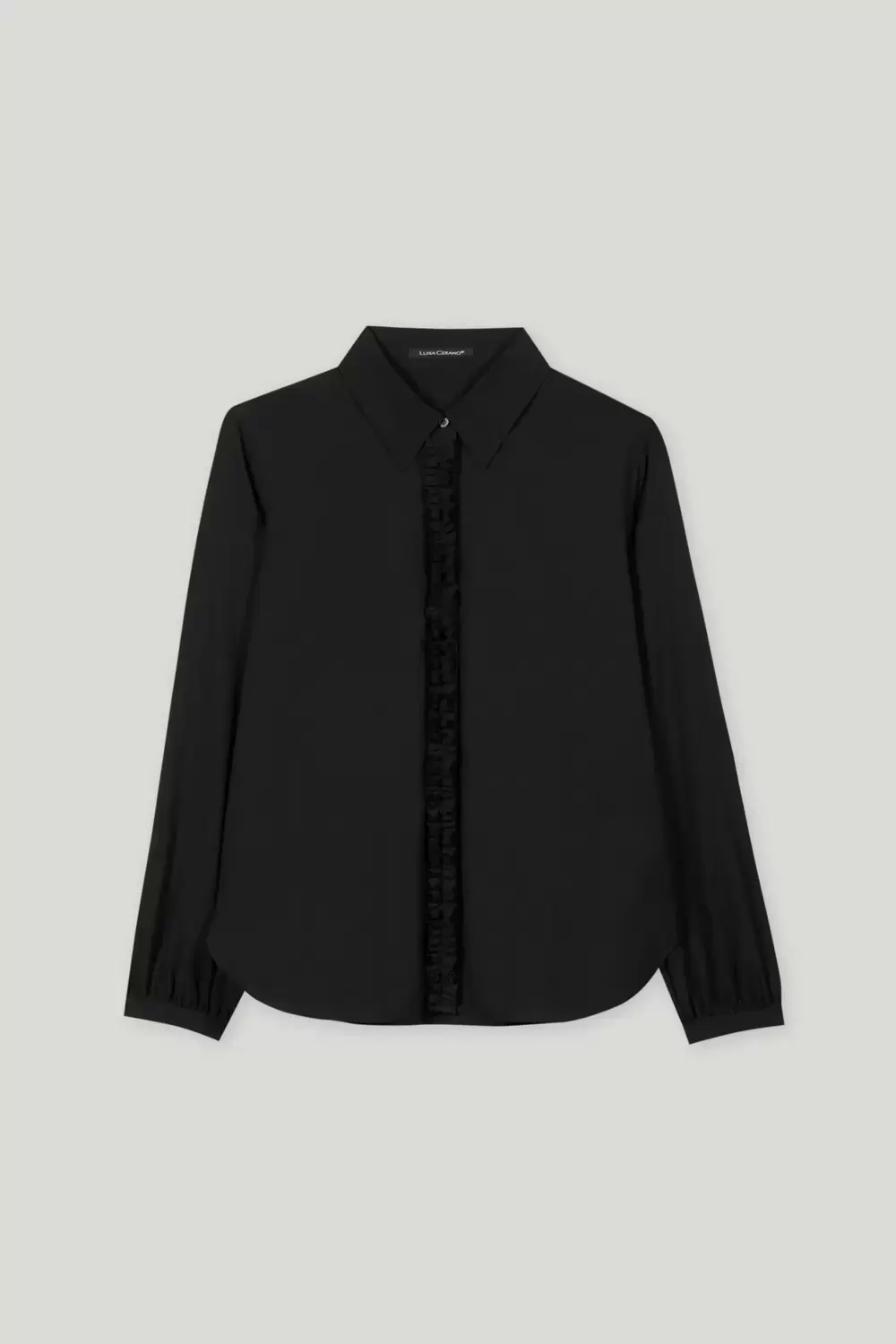 Bluse aus Baumwoll-Voile female