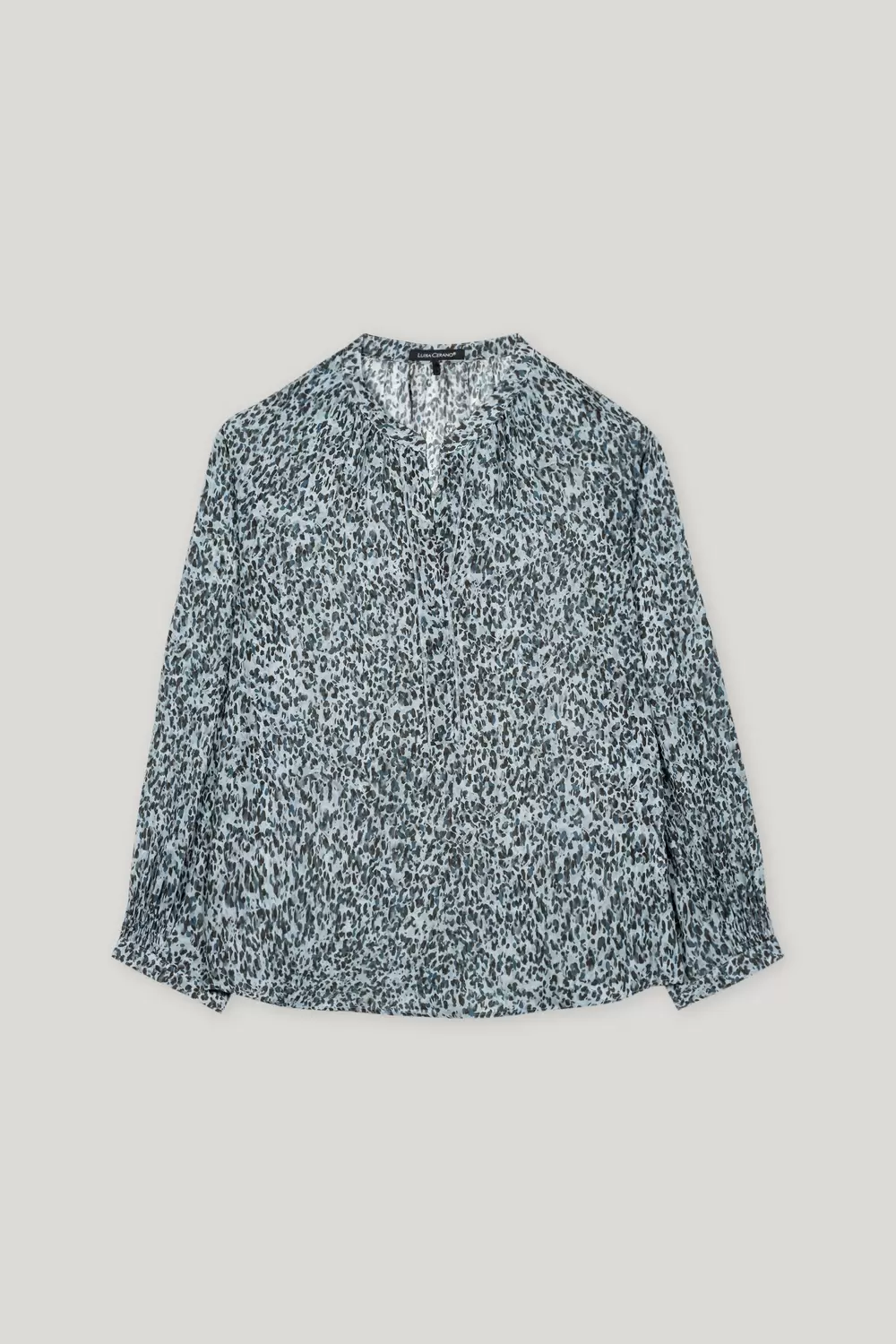 Bluse mit Animal-Print female