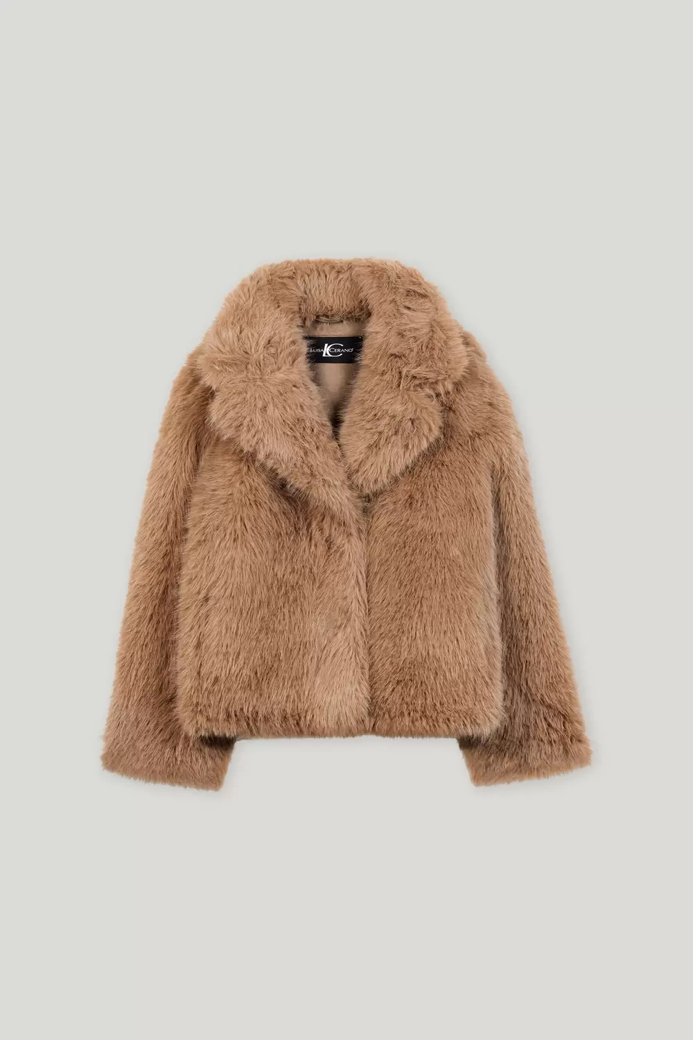 Jacke in Fell-Optik female