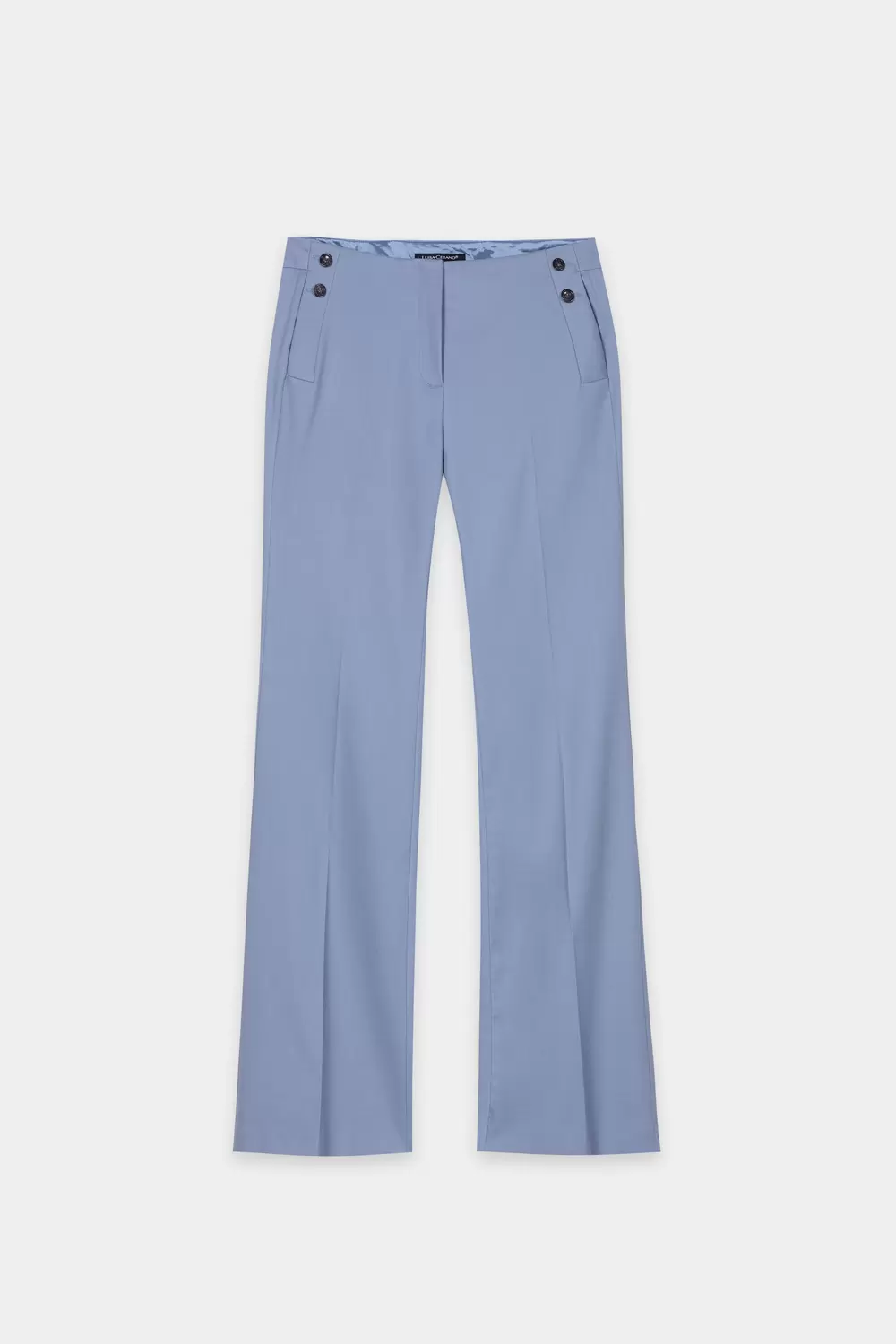Gabardine-Flared-Pants female