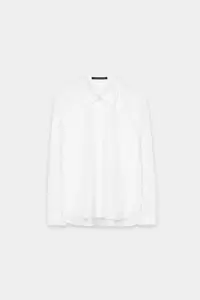 Hemdbluse mit Ajour-Stickerei