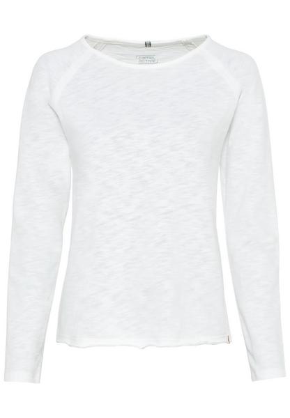 Langarmshirt aus reiner Baumwolle