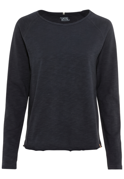 Langarmshirt aus reiner Baumwolle