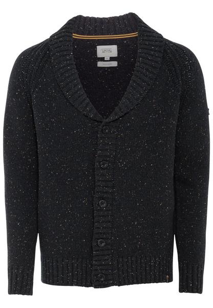 Strickjacke mit Schalkragen