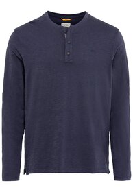 Henleyshirt aus nachhaltigem Organic Cotton