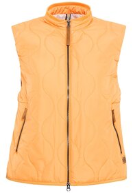Kurze Steppweste aus recyceltem Polyester