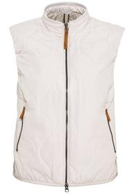 Kurze Steppweste aus recyceltem Polyester