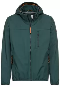Softshell Jacke mit abnehmbarer Kapuze