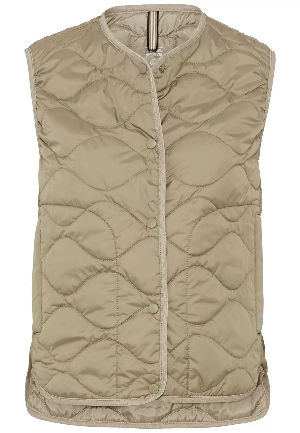 Steppweste aus recyceltem Polyester
