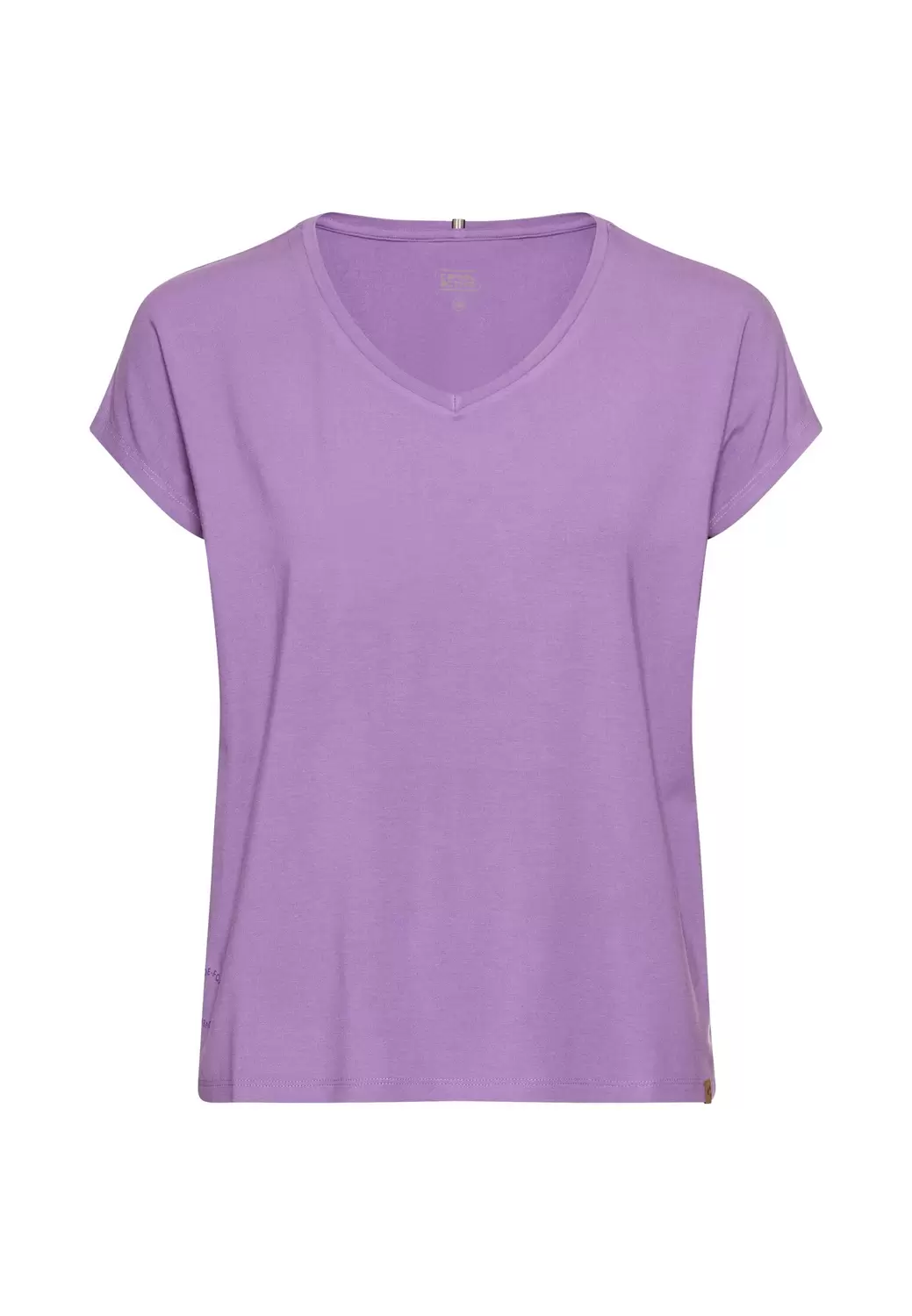 T-Shirt aus elastischer Viskose