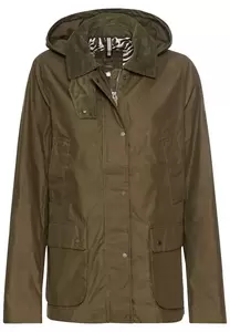 Feldjacke mit Cordkragen