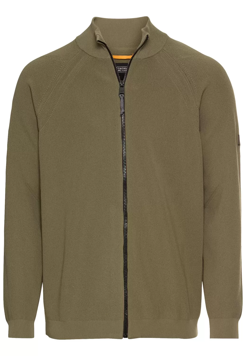 Strickjacke aus atmungsaktivem Polyester