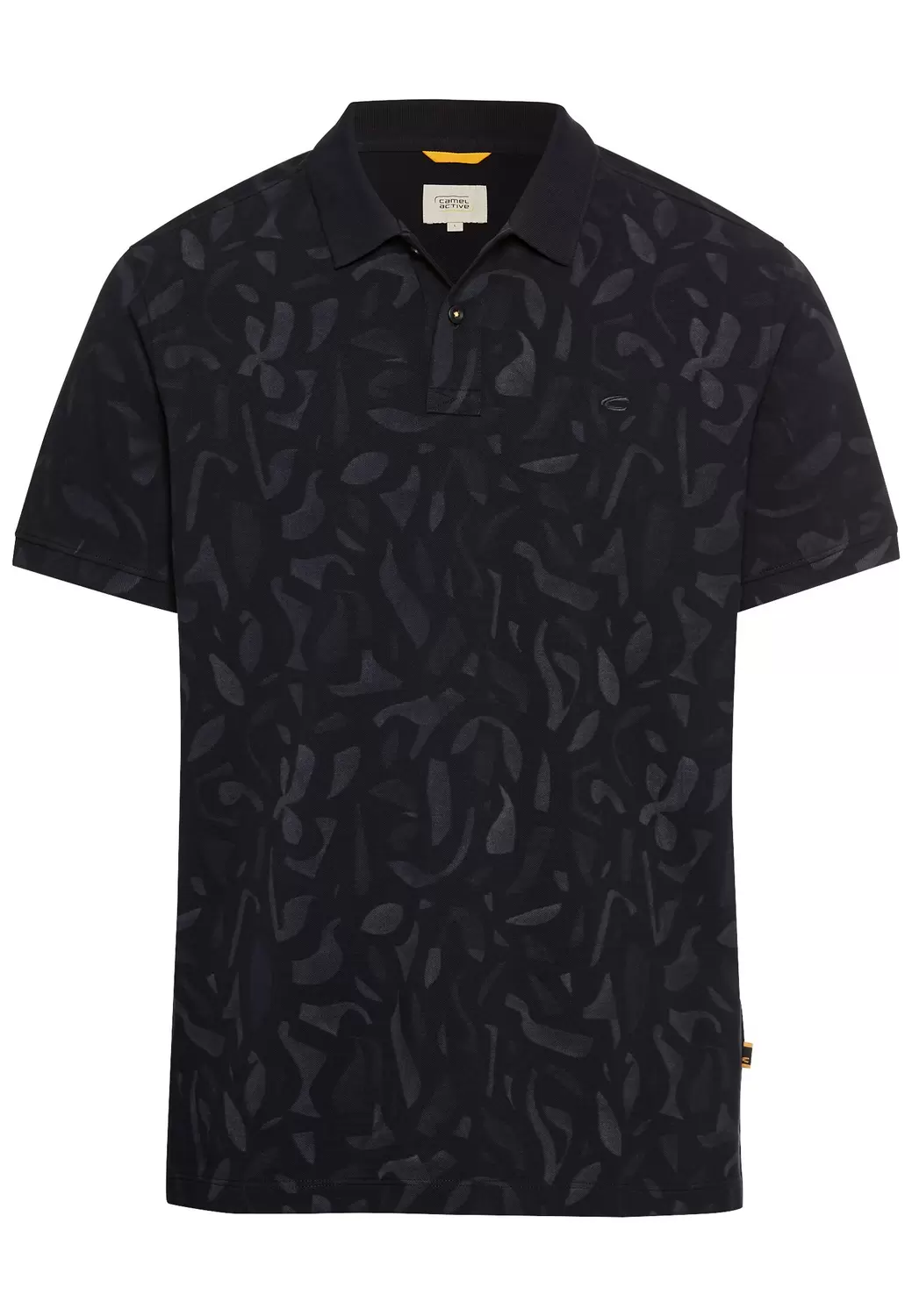 Kurzarm Poloshirt aus reiner Baumwolle