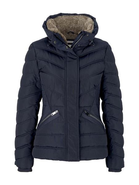 winterly puffer jacket - 10668/Sky Captain Blue