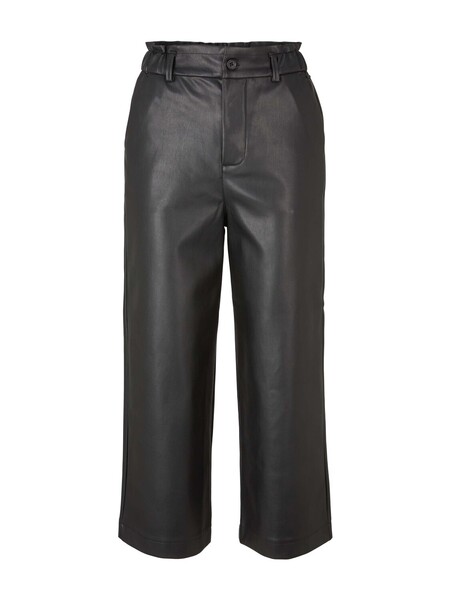Fake leather Culotte - 14482/deep black