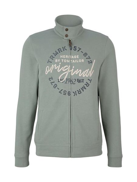 jacket stand up collar - 12960/Dark Smoke Green