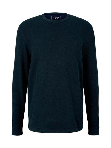 striped longsleeve T-shirt - 28850/green blue stri