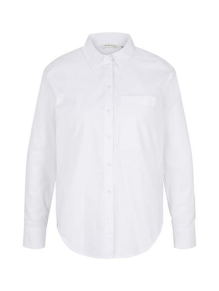 blouse poplin shirt - 20000/White