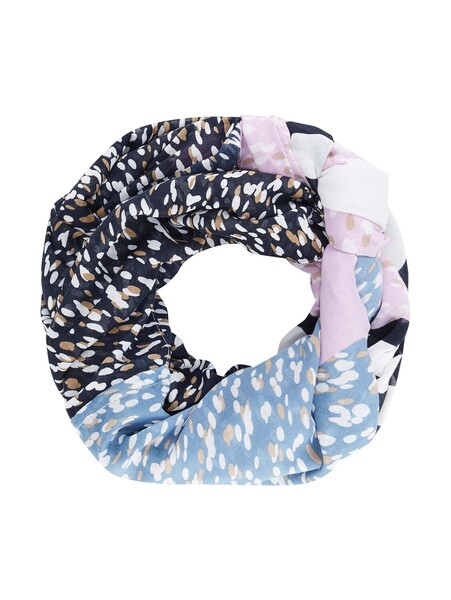 loop scarf with print mix - 28804/iris flower