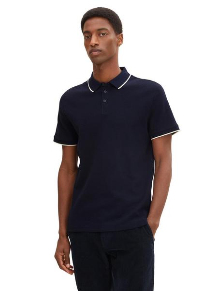 basic structured polo - 10668/Sky Captain Blue