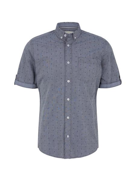 regular chambray shirt - 29045/navy scattered stru