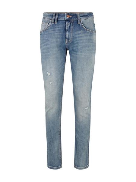 TOM TAILOR DENIM slim PIERS - 10118/Used Light Sto