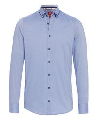 PURE- City Hemd Red Langarm