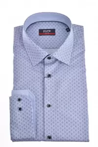 PURE- City Hemd slim fit Langarm