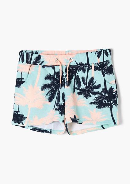 Leggins kurz - 60B8/aqua AOP