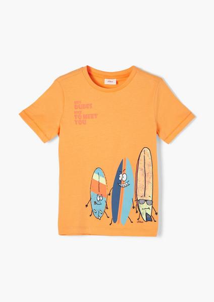 T-Shirt kurzarm - 2210/light oran