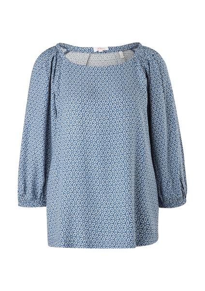 Bluse 3/4 Arm - 57A6/Faded Blue
